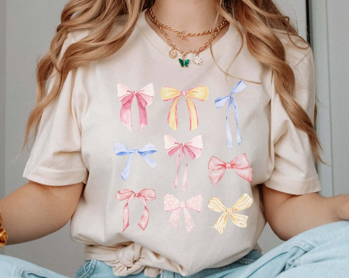 Bows and More Bows Tee