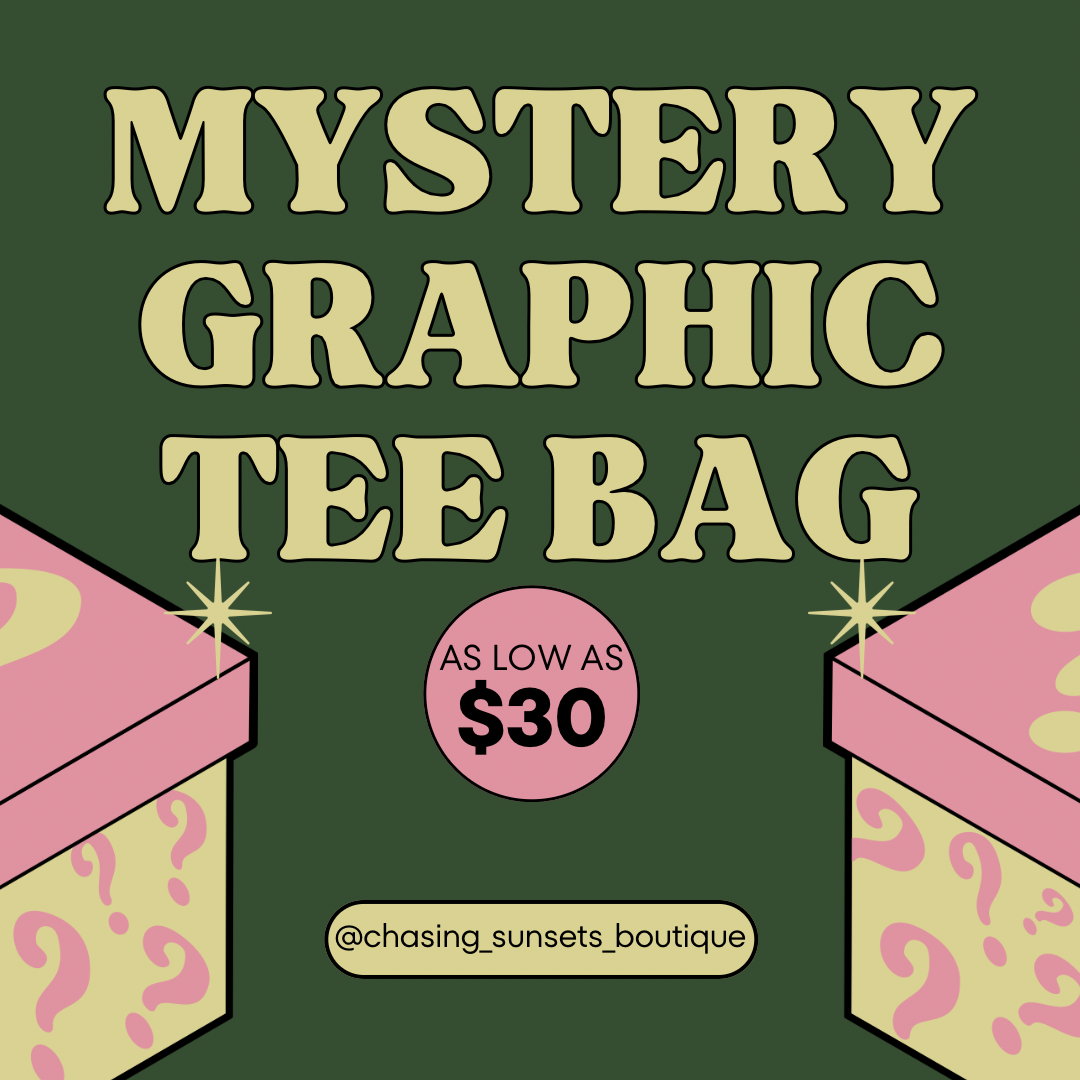 Mystery Graphic Tee Bag