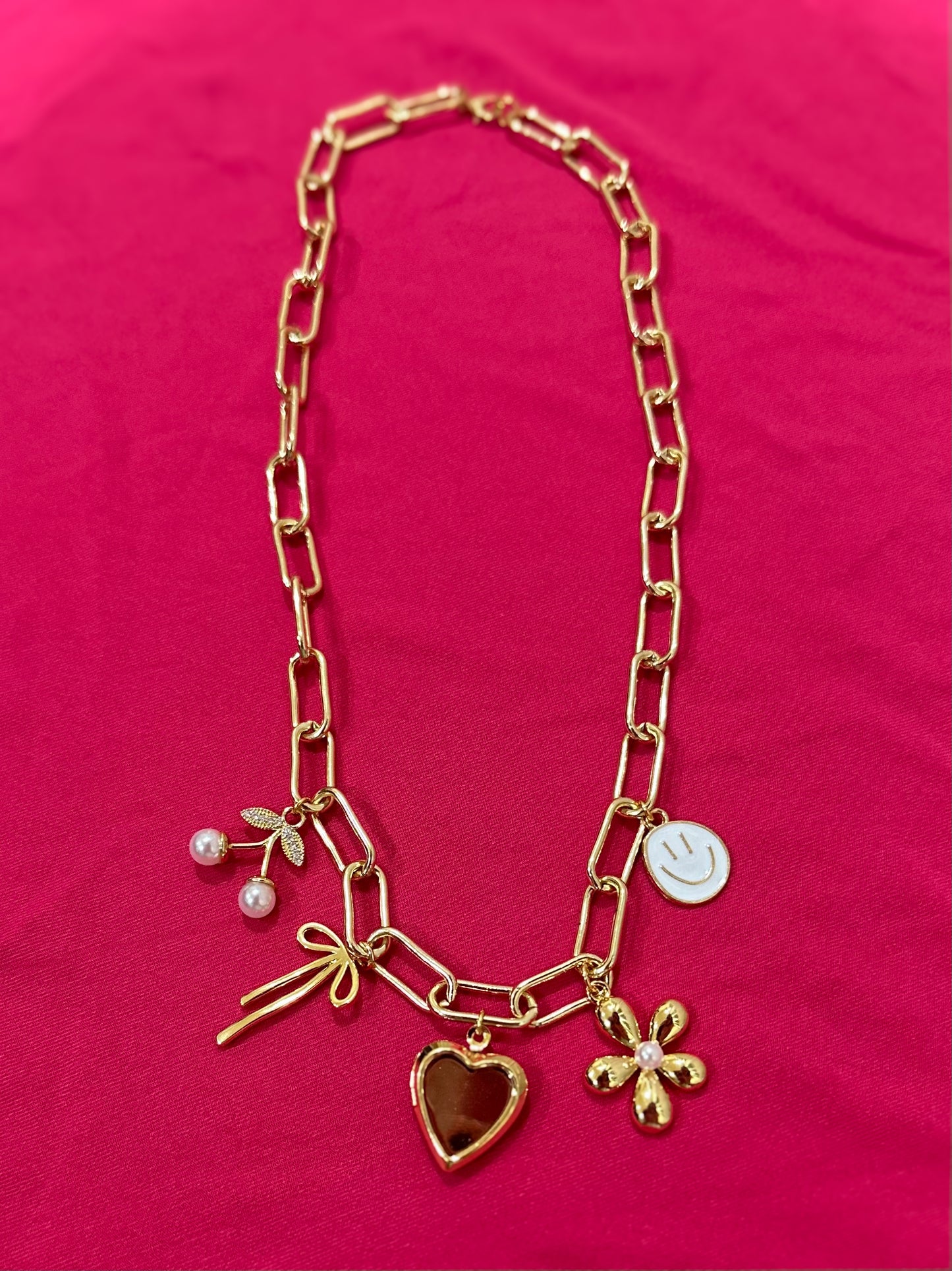 Cherry Everyday Charm Necklace