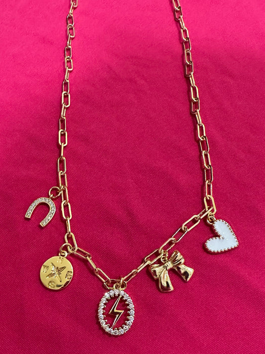 Compass Everyday Charm Necklace