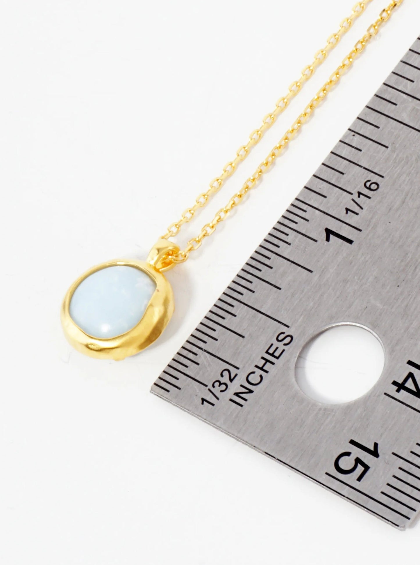 Round Moon-Stone Pendant
