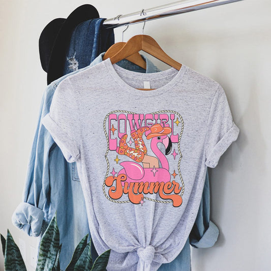 Cowgirl Summer Graphic T-Shirt