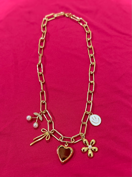 Cherry Everyday Charm Necklace