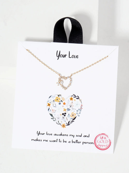 Heart Pendant Necklace