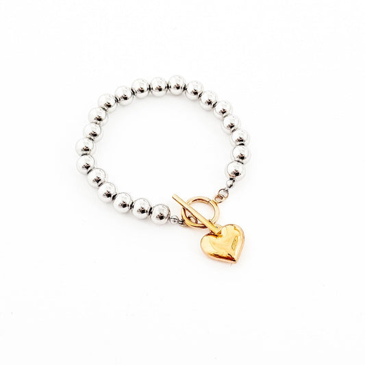 Wrapped in Love Toggle Bracelet - WATERPROOF